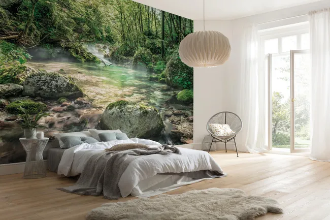 Fototapeta Wodospad 368 x 254 cm
