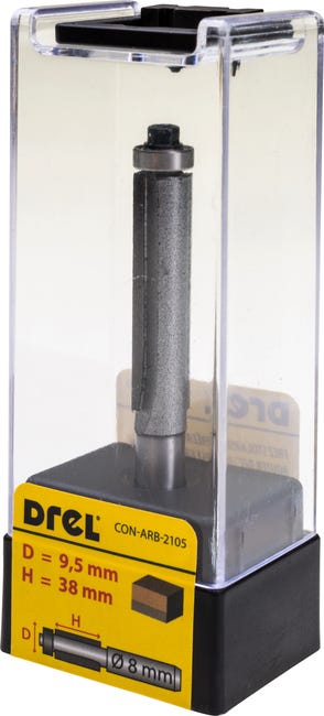 Frez krawędziowy z łożyskiem 9.5 x 38 x 8 mm CONDOR