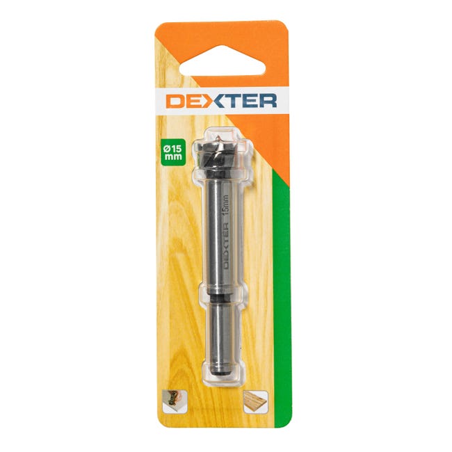 Frez puszkowy do drewna 15 mm FORSTNER DEXTER