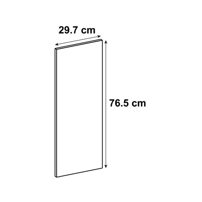 Front kuchenny F30/77 Tokyo czarny Delinia iD