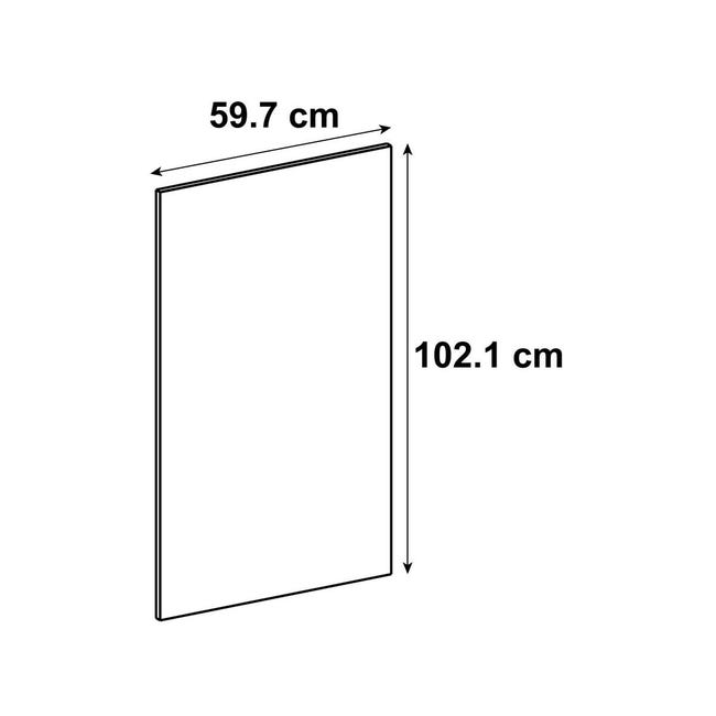 Front kuchenny F60/103 Tokyo czarny Delinia iD