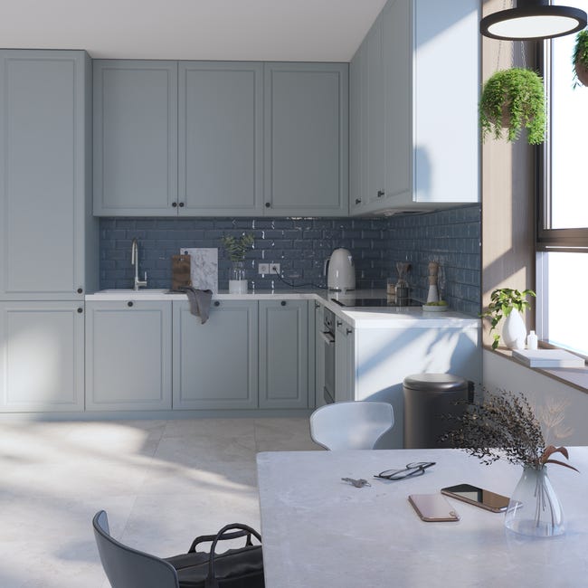 Front szuflady FD80/26 Oxford błękitny Delinia iD