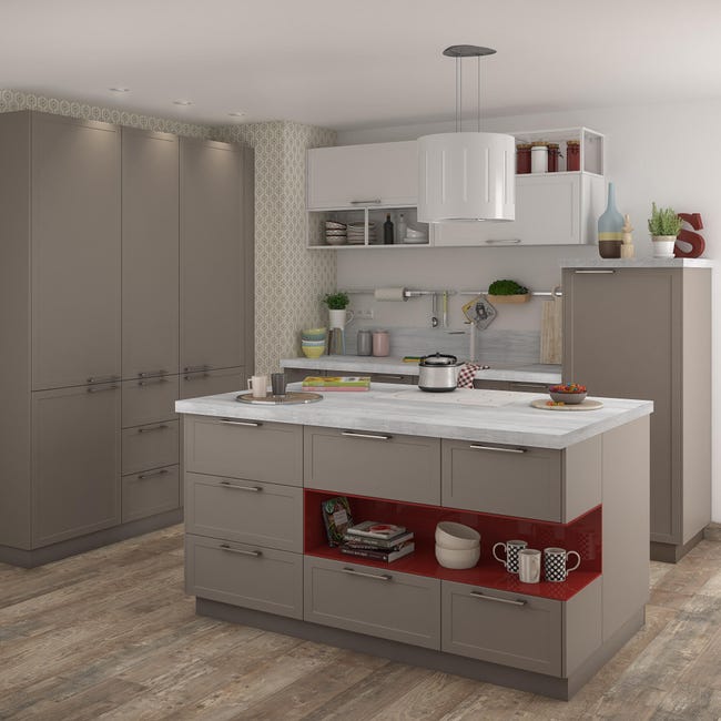 Front zmywarki FDSH45/77 Newport taupe Delinia iD