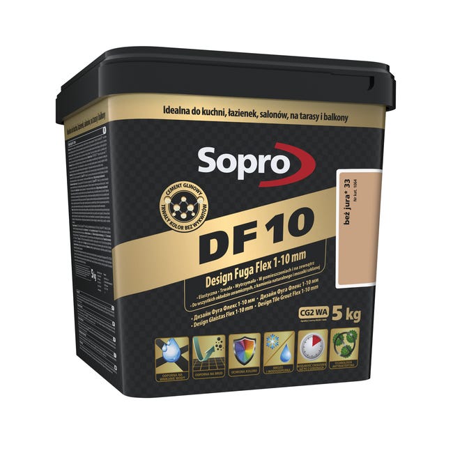 Fuga DF10 beż jura 5 kg Sopro