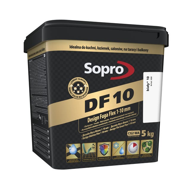Fuga DF10 biały 5 kg Sopro