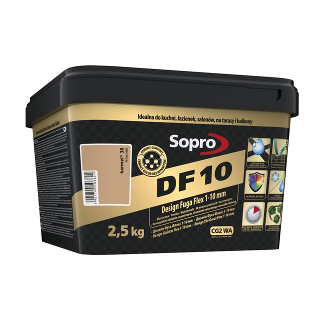 Fuga DF10 karmelowy 2.5 kg Sopro