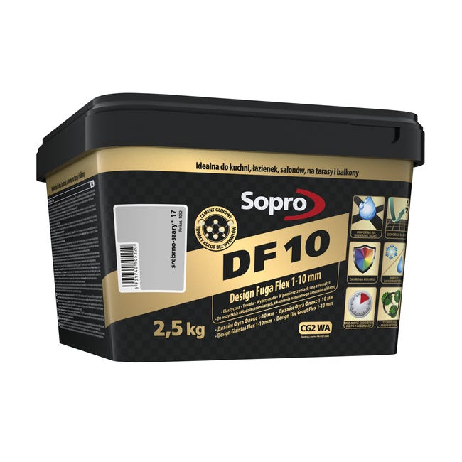 Fuga DF10 srebrny 2.5 kg Sopro