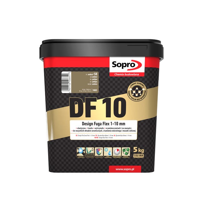 Fuga DF10 umbra 58 5 kg Sopro