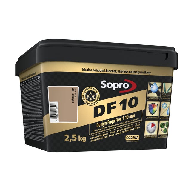 Fuga cementowa DF10 40 sahara 2.5 kg Sopro