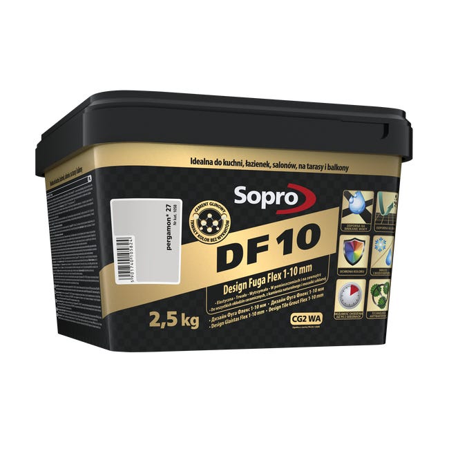 Fuga cementowa DF10  kremowy  2.5 kg SOPRO