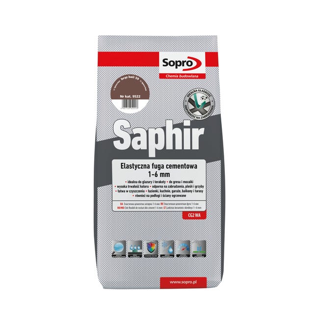 Fuga elastyczna Saphir Brąz Bali 59 3 kg Sopro