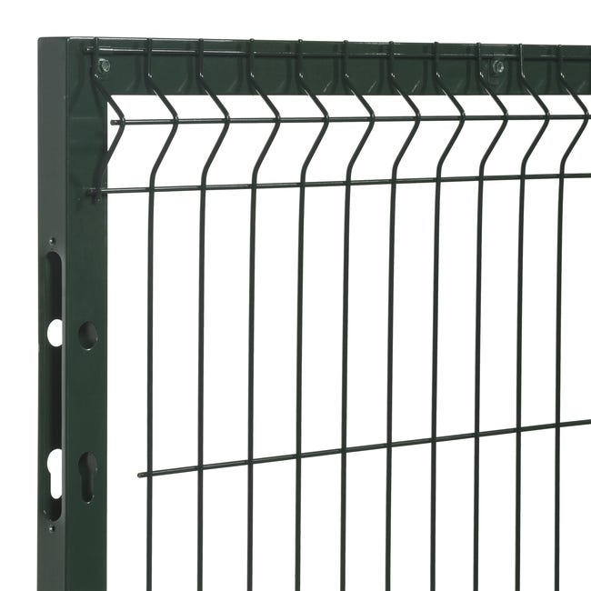 Furtka lewa Stark 1x1,2 m zielona Polbram