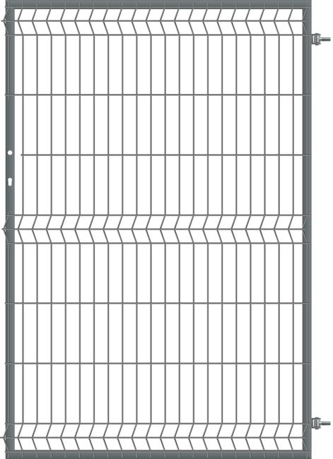 Furtka prawa Stark 1x1,5 m antracyt Polbram
