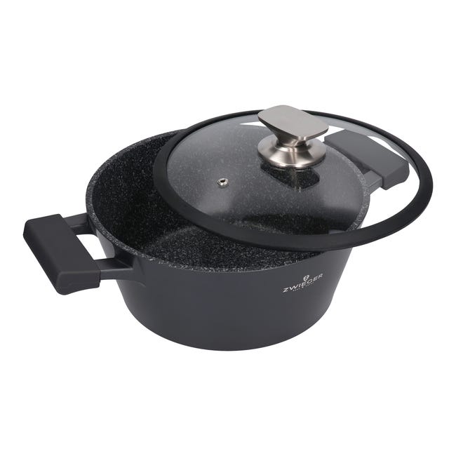 Garnek Black Stone z pokrywką 3.5 l Zwieger