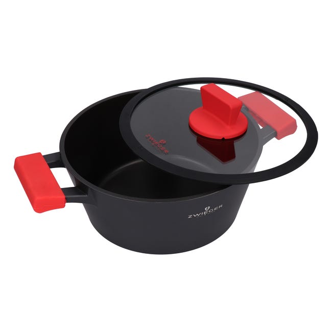 Garnek Obsidian z pokrywką 3 l Zwieger