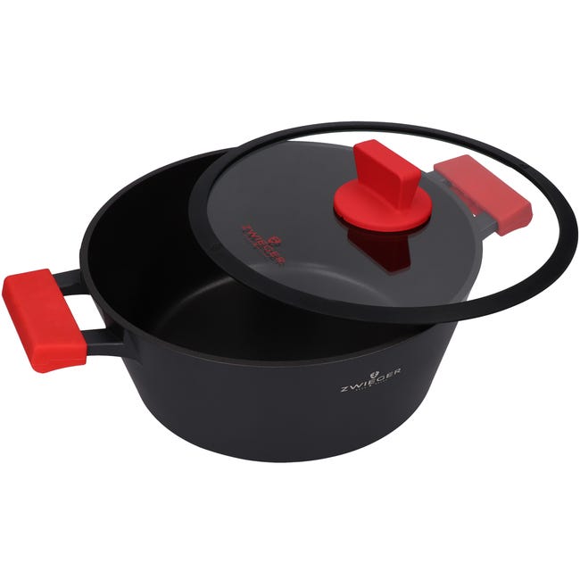 Garnek Obsidian z pokrywką 5 l Zwieger
