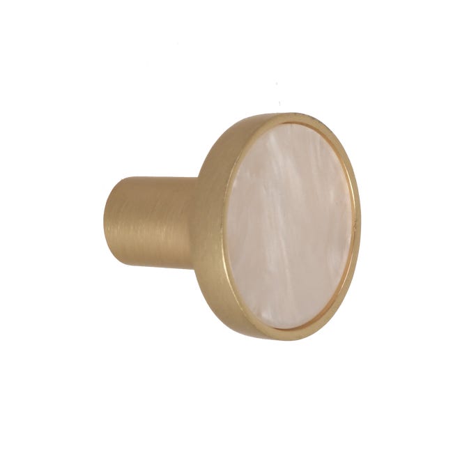 Gałka meblowa Pearl 25 mm złota