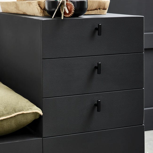 Gałka meblowa Urban czarna Inspire