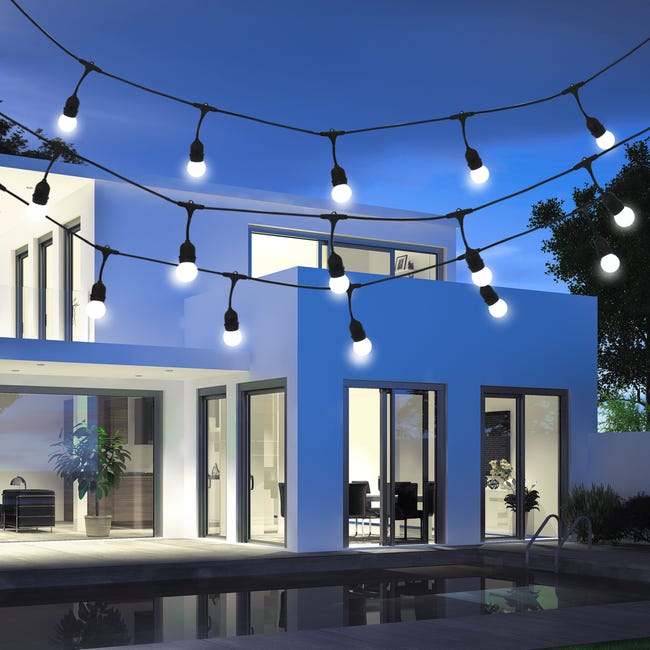 Girlanda ogrodowa PARTY M IP44 żarówki POLUX