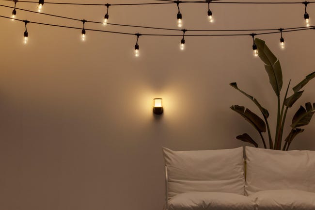 Girlanda ogrodowa RGBW czarna IP65 Wiz