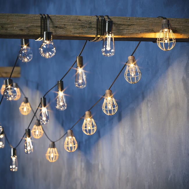 Girlanda solarna EDISON IP44 2 m POLUX