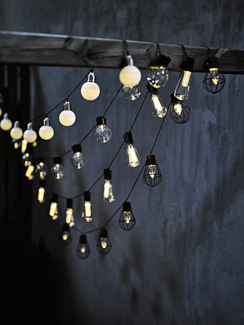 Girlanda solarna EDISON IP44 2 m POLUX