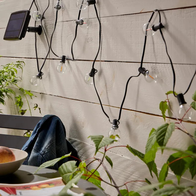 Girlanda solarna Elao 25 x LED IP44 8 m Inspire