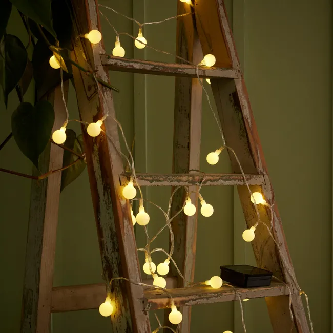 Girlanda solarna Noal biała 50 x LED 9.5 m IP44 Inspire