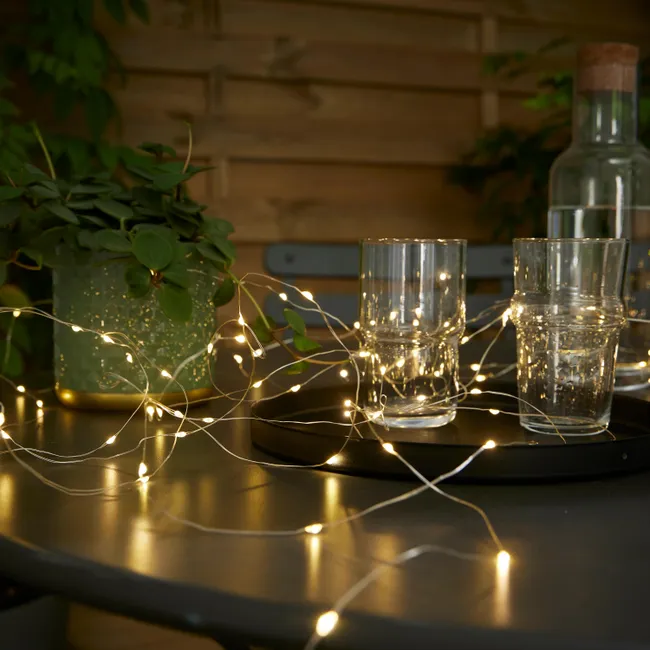 Girlanda solarna Ublo 2 x 12 m IP44 Inspire