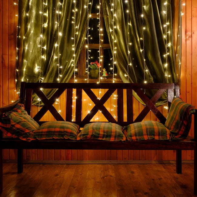 Girlanda wewnętrzna kurtyna Longer 2 x 2 m Goldlux