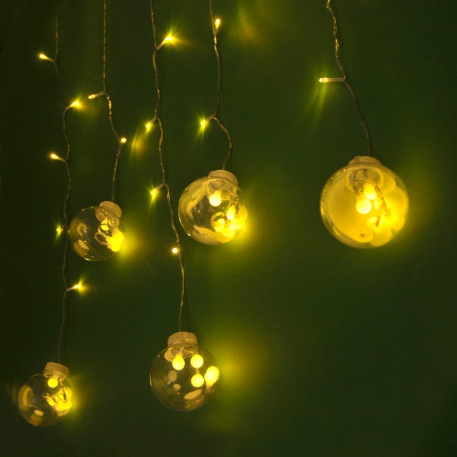 Girlanda wewnętrzna kurtyna Wish Balls 3 m Goldlux