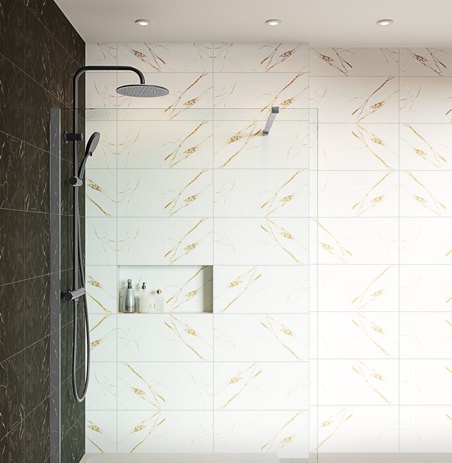 Glazura Alphaville Nero 30x60 Ceramika Paradyż