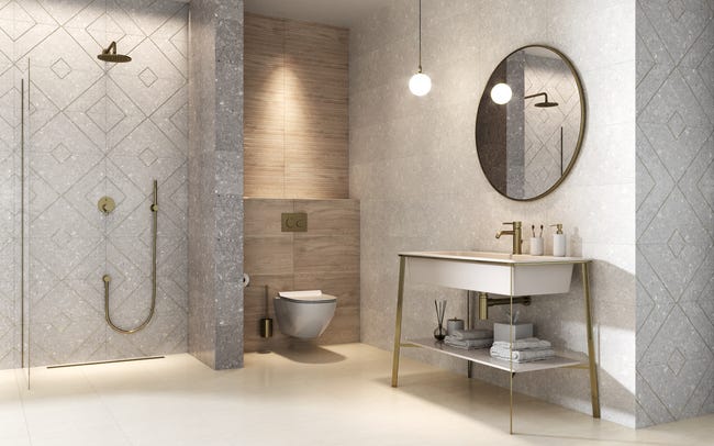 Glazura Aragorn 30 X 60 Beige Wood STR Ceramika Paradyż