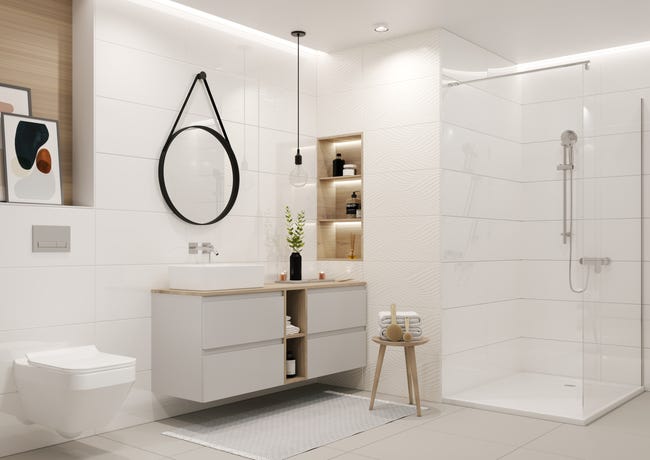 Glazura Arctic Glossy Struktura 29 X 59 Artens