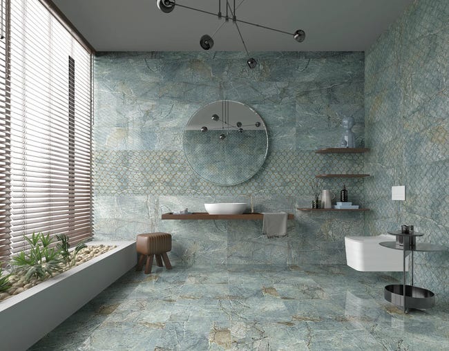 Glazura Astoria Turquoise 30x90