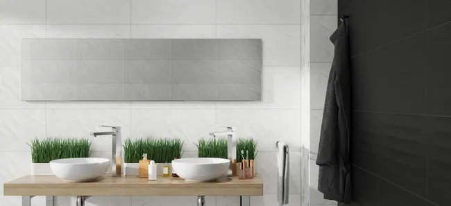 Glazura Avola Bianco połysk 30x60 Ceamika Paradyż