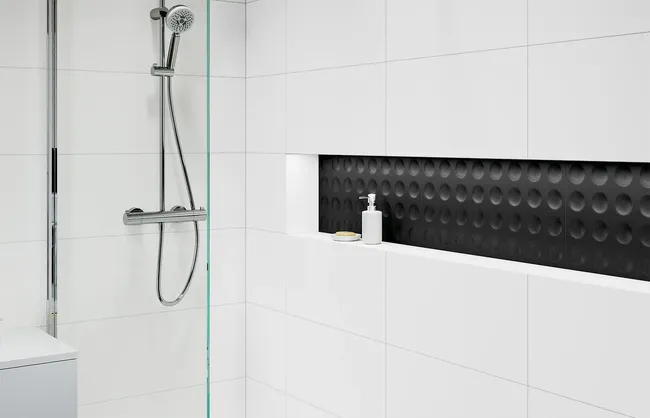 Glazura Avola Bianco połysk 30x60 Ceamika Paradyż