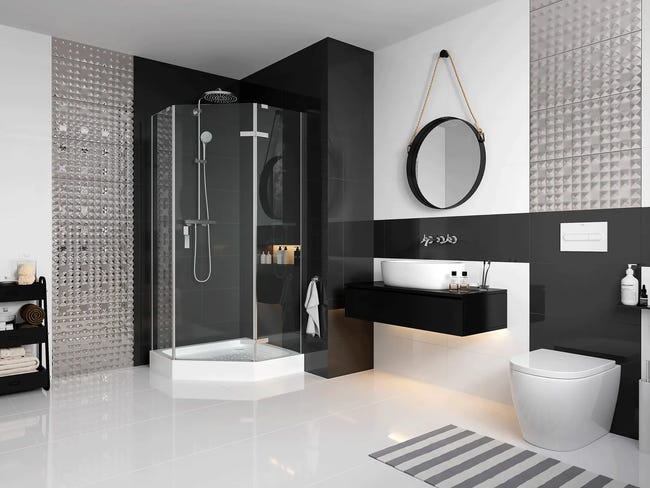 Glazura Black 30x60 Ceramstic
