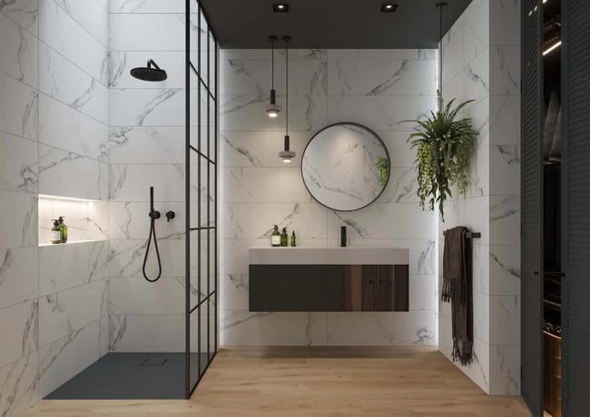 Glazura Calacatta White 29x89 Cersanit