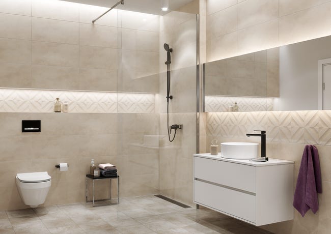 Glazura Calzetto Beige 29.7x60 Cersanit
