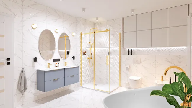 Glazura Carina Bianco 30x60 Ceramika Paradyż