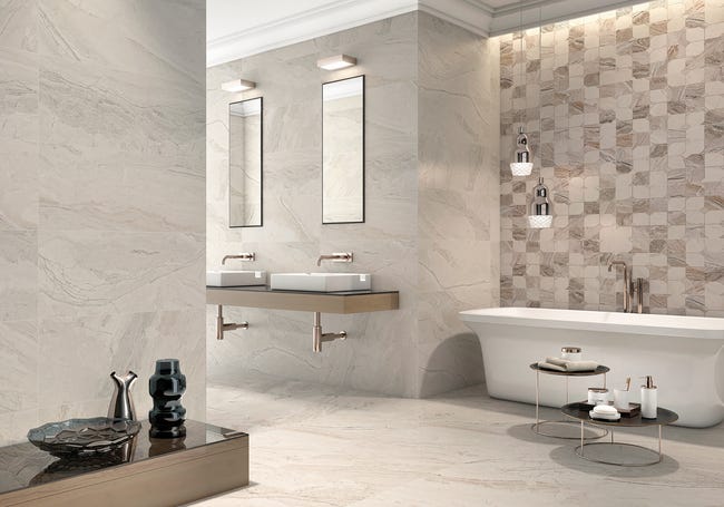 Glazura Earthsong White 35x90