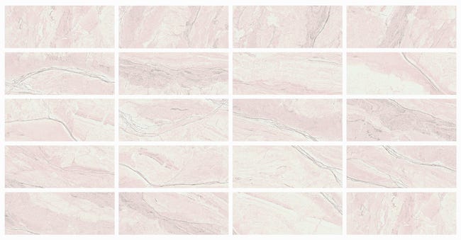 Glazura Earthsong White 35x90