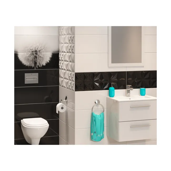 Glazura Eleganza White 25x75 Artens