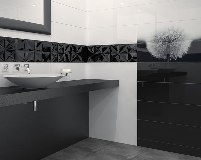 Glazura Eleganza White 25x75 Artens