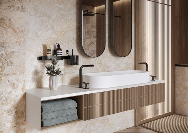 Glazura Mirage Light Beige 29.8x89.8 Ceramika Paradyż