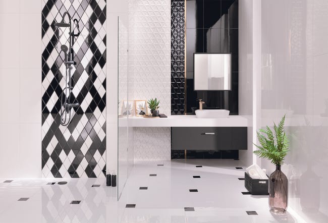 Glazura Senza Diamond White 11.1x9.3 Arte Tubądzin
