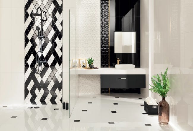 Glazura Senza Diamond White 11.1x9.3 Arte Tubądzin