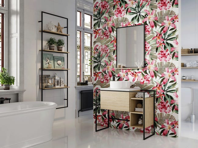 Glazura Stylish White 30x90 Ceramstic