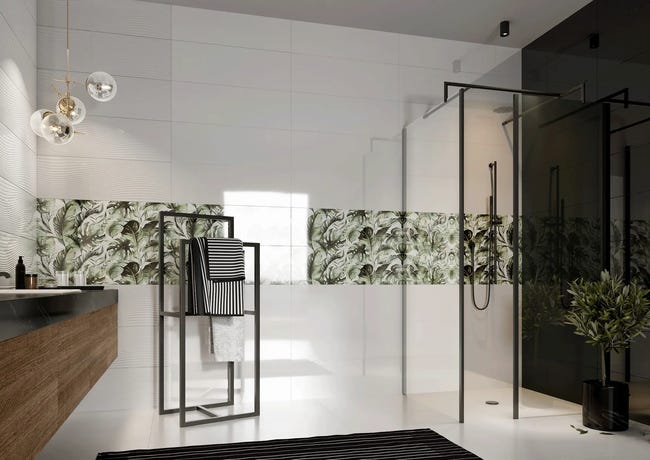 Glazura Stylish White 30x90 Ceramstic